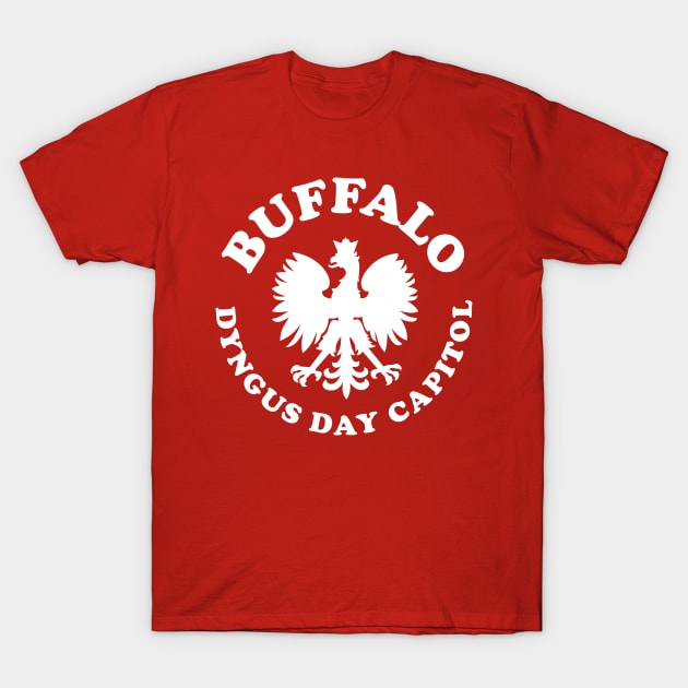 Buffalo Dyngus Day Capitol T-Shirt by PodDesignShop